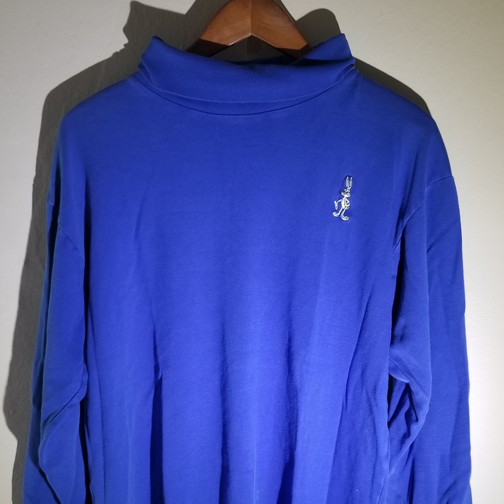VTG Large Looney Toons TurtleNeck Acme Bugs Bunny